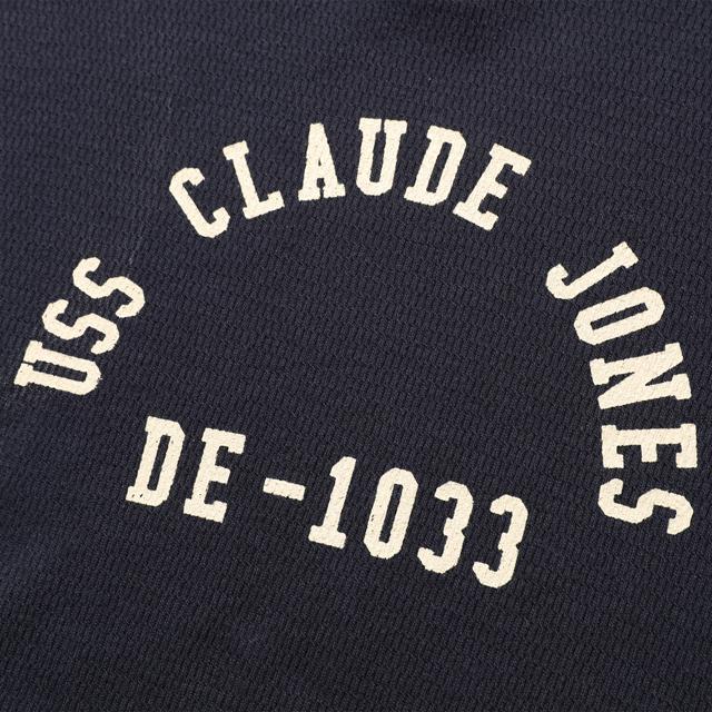 COLIMBO/コリンボ Thurmal Shirt S/S "USS Cloude Jones"（両面プリント） Navy Blue | コリンボ | 02