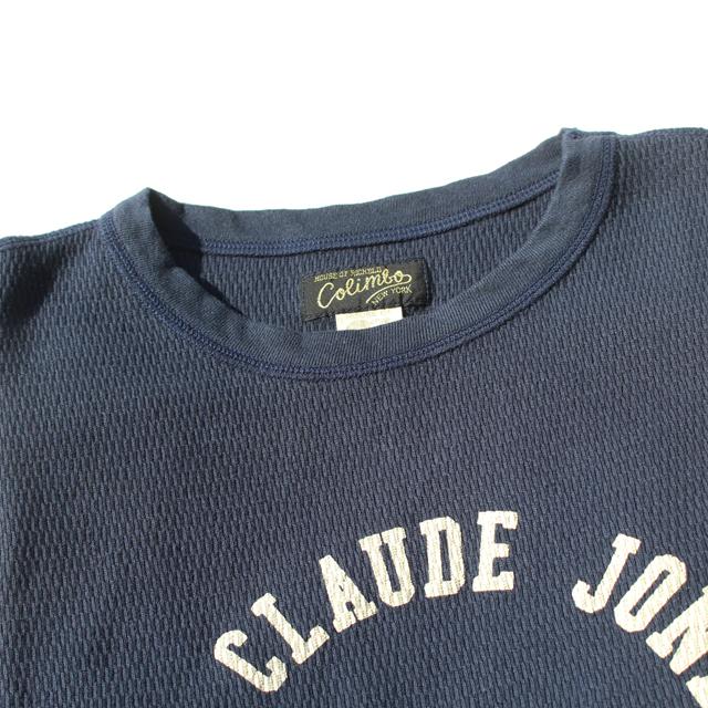 COLIMBO/コリンボ Thurmal Shirt S/S "USS Cloude Jones"（両面プリント） Navy Blue | コリンボ | 04
