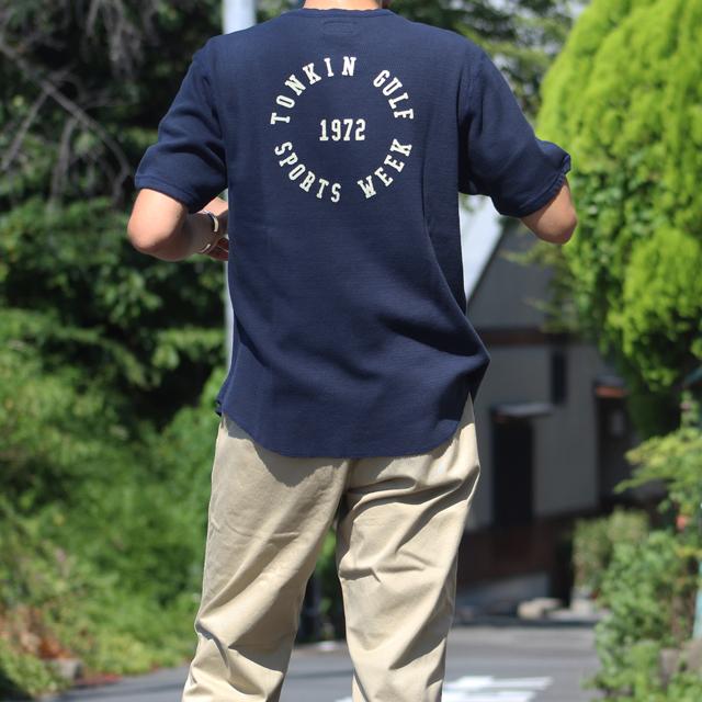 COLIMBO/コリンボ Thurmal Shirt S/S "USS Cloude Jones"（両面プリント） Navy Blue | コリンボ | 08