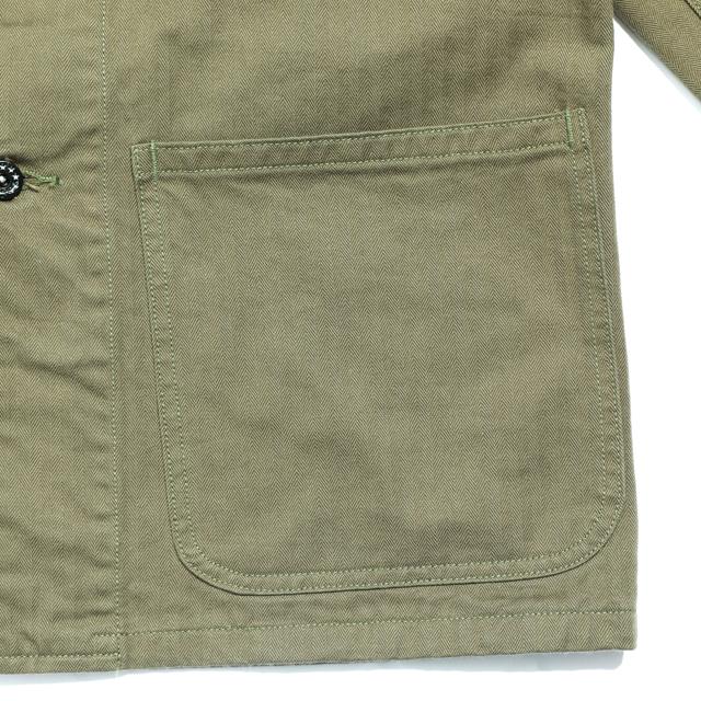 COLIMBO/コリンボ NAVAL WORK Jkt. N-3 TYPE **HBT TWILL** Custom "NAD Charleston" Olive drab | コリンボ | 05
