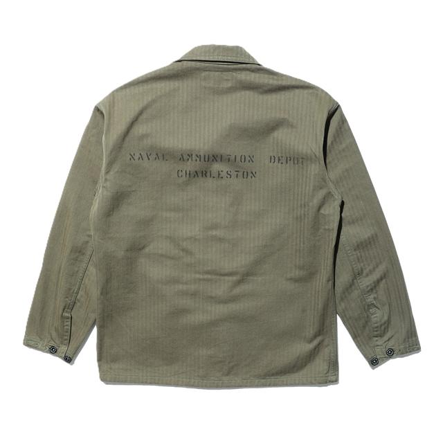 COLIMBO/コリンボ NAVAL WORK Jkt. N-3 TYPE **HBT TWILL** Custom "NAD Charleston" Olive drab | コリンボ | 01