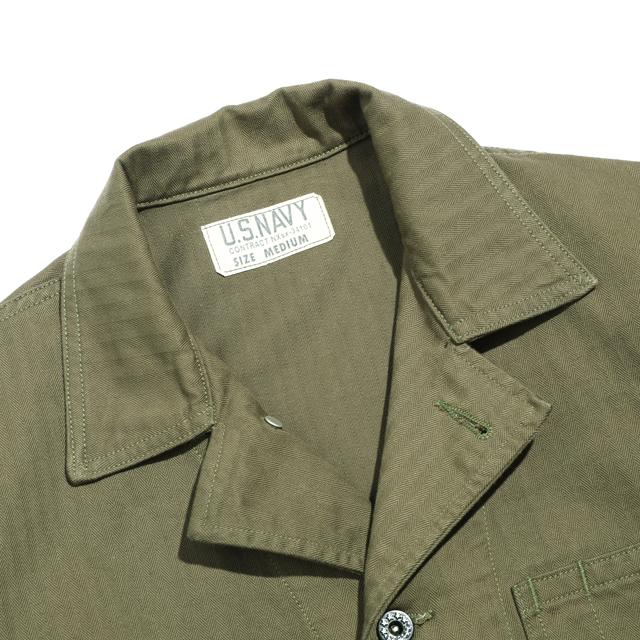 COLIMBO/コリンボ NAVAL WORK Jkt. N-3 TYPE **HBT TWILL** Custom "NAD Charleston" Olive drab | コリンボ | 02
