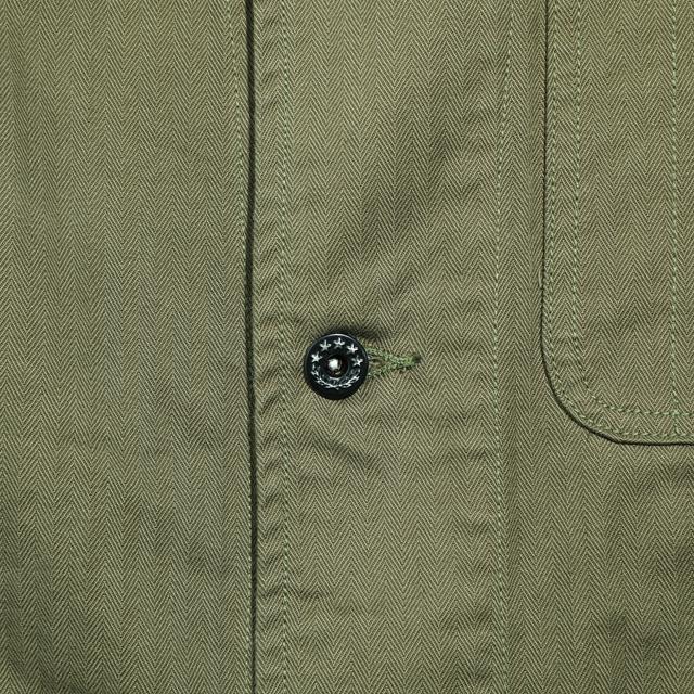 COLIMBO/コリンボ NAVAL WORK Jkt. N-3 TYPE **HBT TWILL** Custom "NAD Charleston" Olive drab | コリンボ | 03
