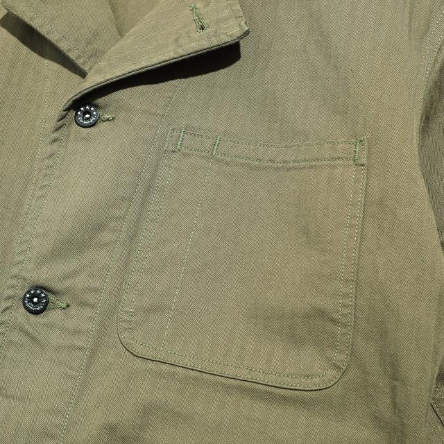 COLIMBO/コリンボ NAVAL WORK Jkt. N-3 TYPE **HBT TWILL** Custom "NAD Charleston" Olive drab | コリンボ | 04