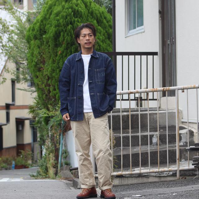 COLIMBO/コリンボ NAVAL WORK Jkt. N-3 TYPE **10oz Denim** Custom "NAD Charleston" | コリンボ | 10