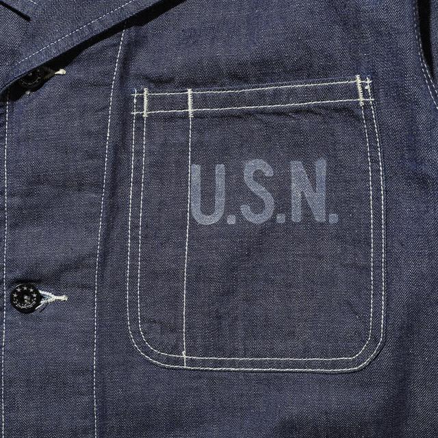 COLIMBO/コリンボ NAVAL WORK Jkt. N-3 TYPE **10oz Denim** Custom "NAD Charleston" | コリンボ | 03