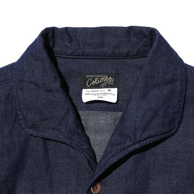 COLIMBO/コリンボ Piedmont Play Shirt S/S -8oz Indigo Denim | コリンボ | 01