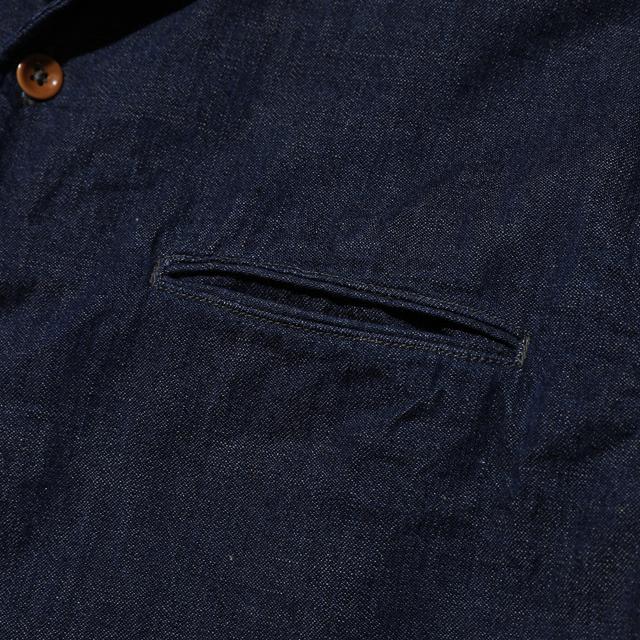 COLIMBO/コリンボ Piedmont Play Shirt S/S -8oz Indigo Denim | コリンボ | 02