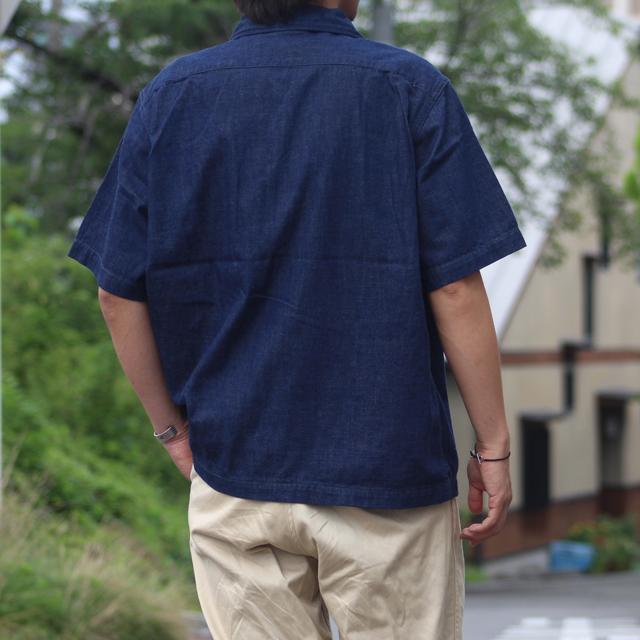 COLIMBO/コリンボ Piedmont Play Shirt S/S -8oz Indigo Denim | コリンボ | 07