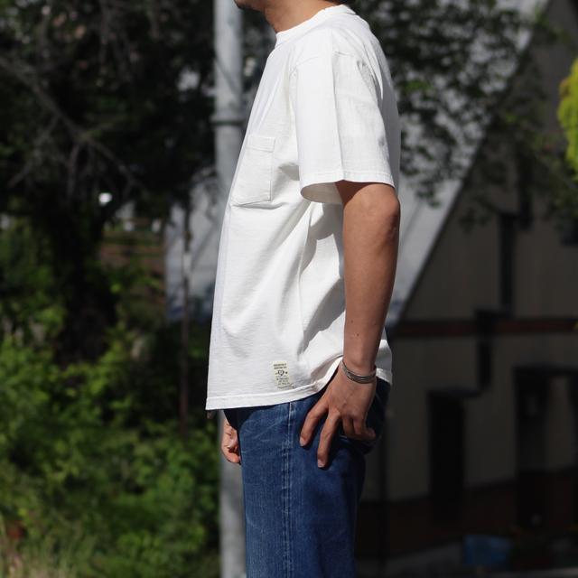 コリンボ COLIMBO/コリンボ Kanab Pocket Tee White : モーリー 