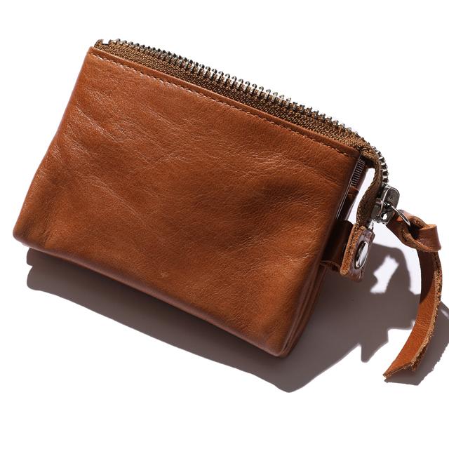 COLIMBO/コリンボ Battery Park Coin Case Camel | コリンボ | 02