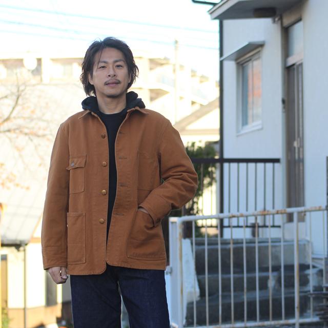 COLIMBO/コリンボ Yard Boss Coverrall =Tough #8 Canvas= Field Camel | コリンボ | 07