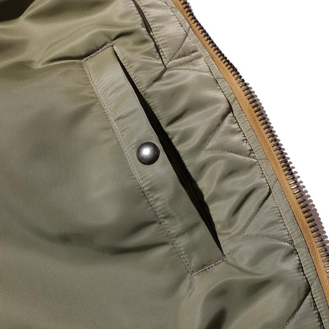 COLIMBO/コリンボ Verona Strato Jkt. (MA-1 J-8279) With Decal Sage Green | コリンボ | 06