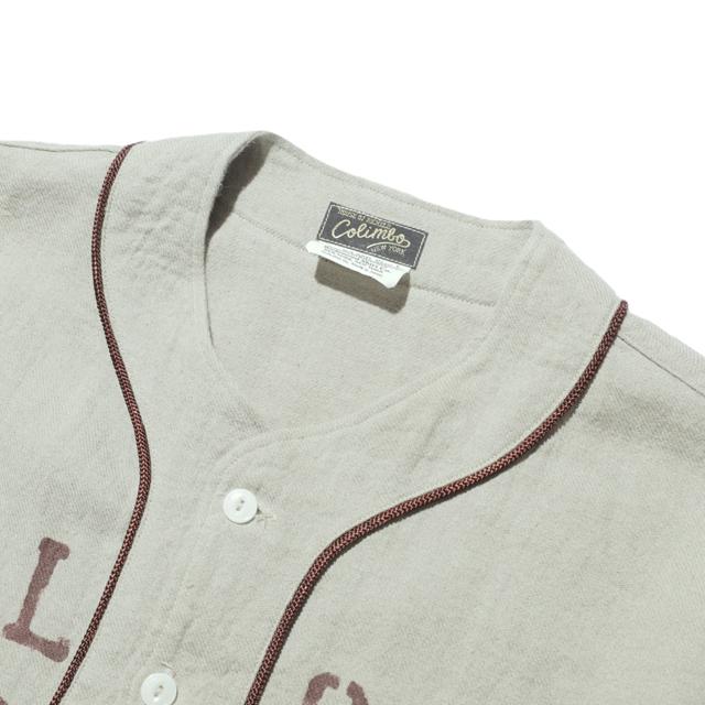COLIMBO/コリンボ Doolittle Base Ball Shirt =Custom "HELL CATS"= Sand Beige | コリンボ | 01