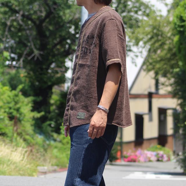 COLIMBO/コリンボ Doolittle Base Ball Shirt =Custom "HELL CATS"= Deep Brown | コリンボ | 09
