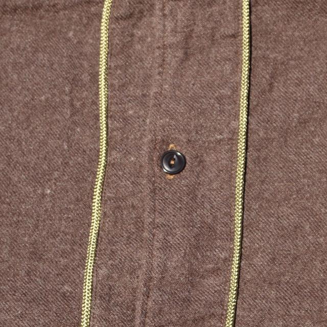 COLIMBO/コリンボ Doolittle Base Ball Shirt =Custom "HELL CATS"= Deep Brown | コリンボ | 04