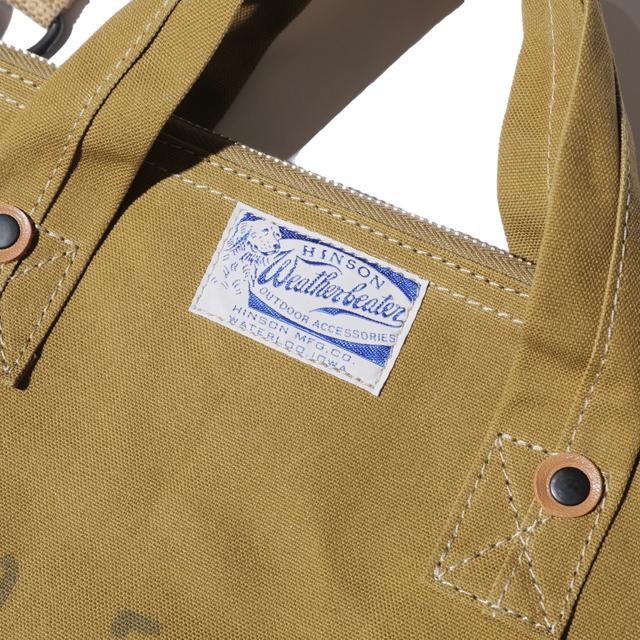 HINSON/ヒンソン Trooper's Canvas Tote =Custom= Khaki | コリンボ | 02