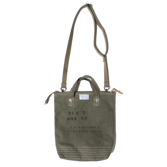 HINSON/ヒンソン Trooper's Canvas Tote =Custom= Olive | コリンボ