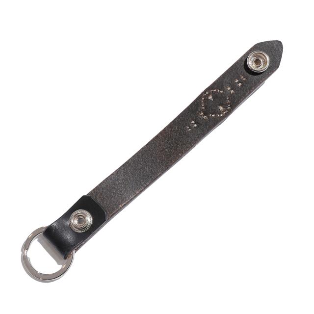 COLIMBO/コリンボ JEWEL STUDDED LEATHER KEY RING "Helios Pattern" Black | コリンボ | 03