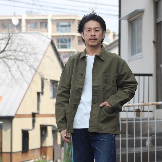 コリンボ COLIMBO/コリンボ NAVAL WORK Jkt. N-3 TYPE Herringbone 