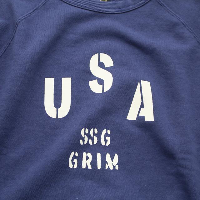 コリンボ COLIMBO/コリンボ Lagergeld Sweat Raglan Sweat -USA SSG