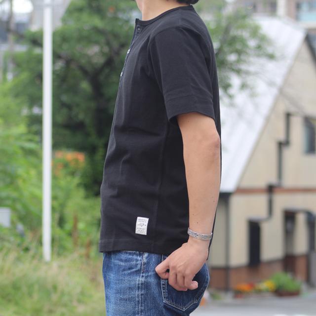 Lサイズ COLIMBO コリンボ ヘンリーネック 半袖Tシャツ ブラック コリンボ COLIMBO/コリンボ Prairie Dog Henry-Tee Black (ZB-0407