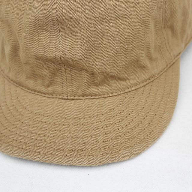 HIGHER/ハイヤーVINTAGE HERRINGBONE CAP BEIGE | HIGHER（ファッション） | 03