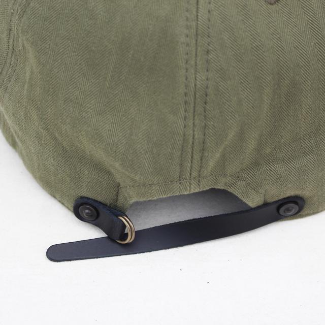 HIGHER/ハイヤーVINTAGE HERRINGBONE CAP OLIVE | HIGHER（ファッション） | 06