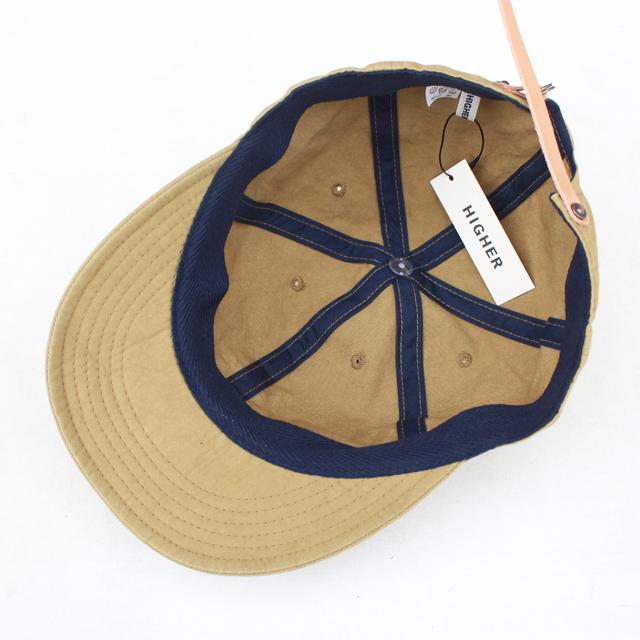 HIGHER/ハイヤーPOPLIN CAP MUSTARD | HIGHER（ファッション） | 07