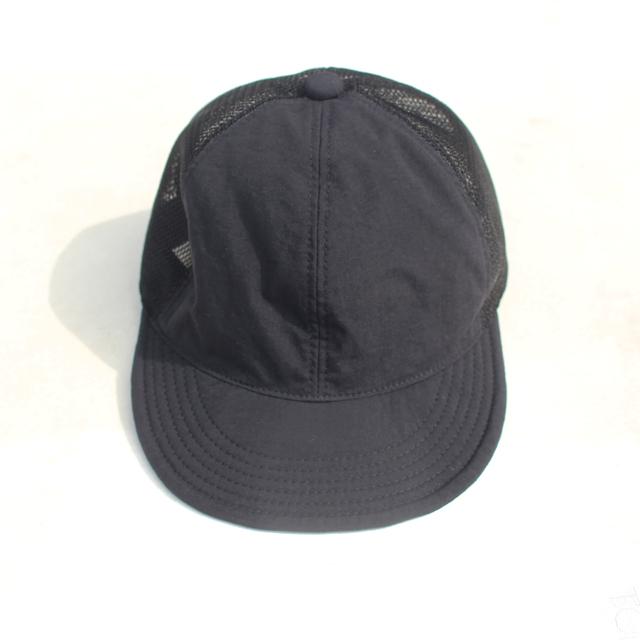 HIGHER/ハイヤー VINTAGE NYLON OX MESH CAP BLACK | HIGHER（ファッション）