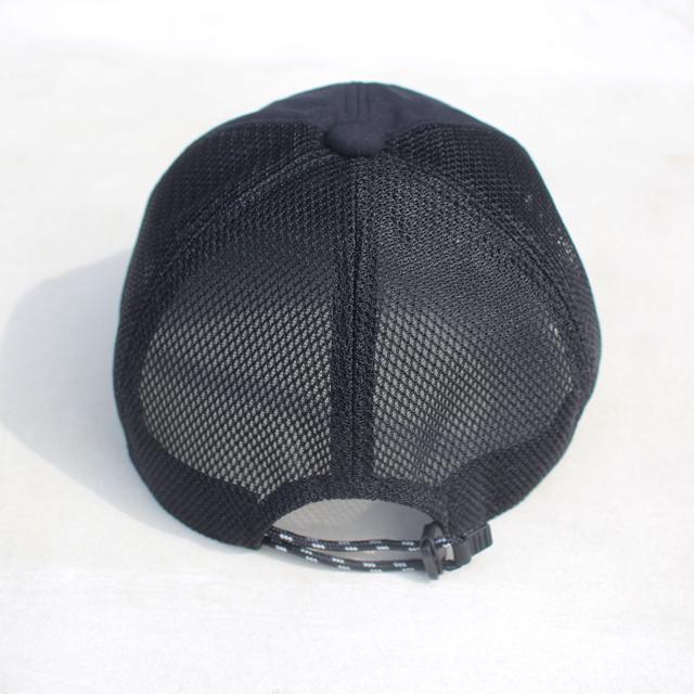 HIGHER/ハイヤー VINTAGE NYLON OX MESH CAP BLACK | HIGHER（ファッション） | 02
