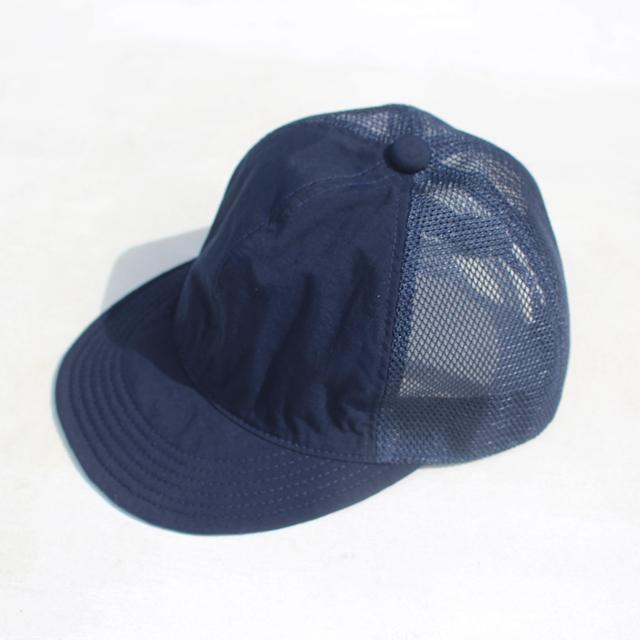HIGHER/ハイヤー VINTAGE NYLON OX MESH CAP NAVY | HIGHER（ファッション） | 01