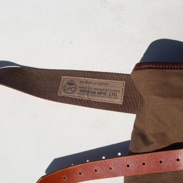 HINSON/ヒンソン GPO type Postman Bag KHAKI | コリンボ | 04