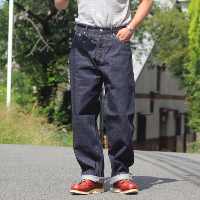 TCBジーンズ Baggy 50's Jeans 13.5oz ワンウォッシュ インディゴ