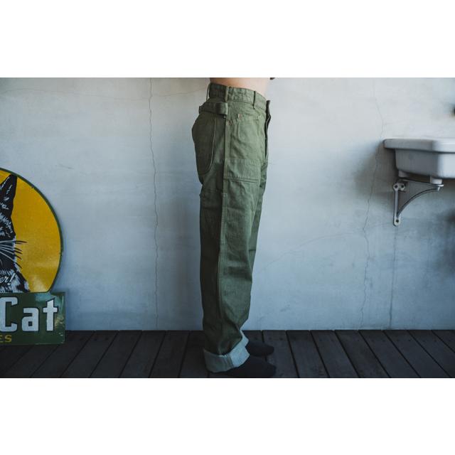 TCB JEANS/TCBジーンズ　Tabby's Work Pants( TCB×Second Sunrise) Green Denim |  | 06