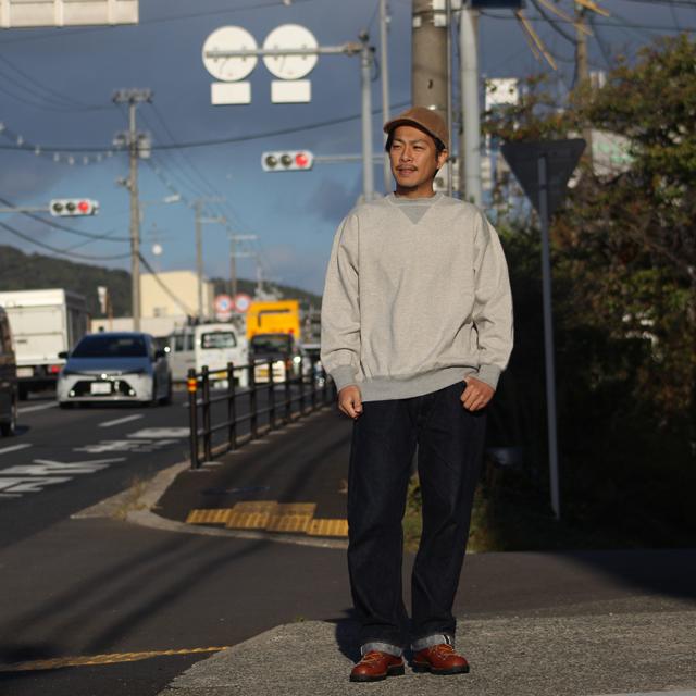 WORKERS/ワーカーズ Heavy Sweat "RYO-V" Grey｜morleyclothing｜11