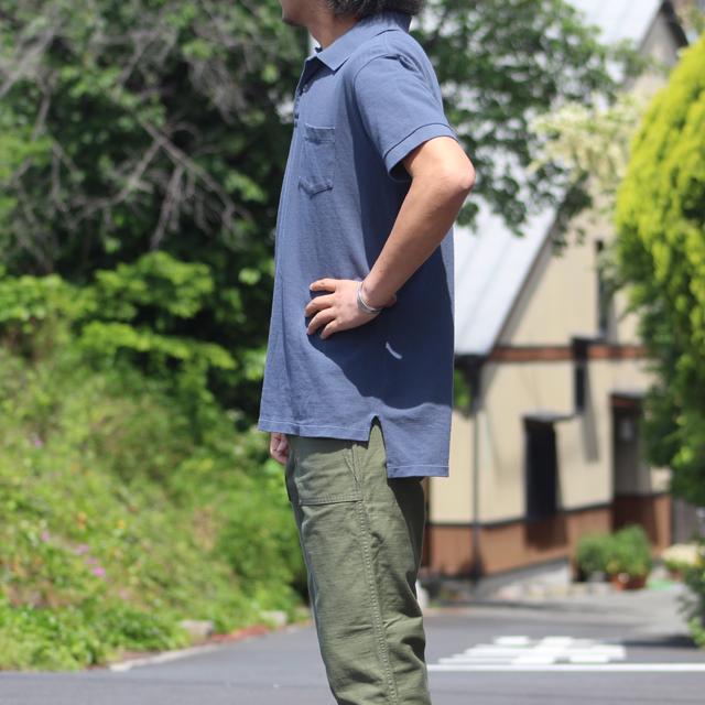 WORKERS WORKERS/ワーカーズ IZ Polo Fade Navy : モーリー