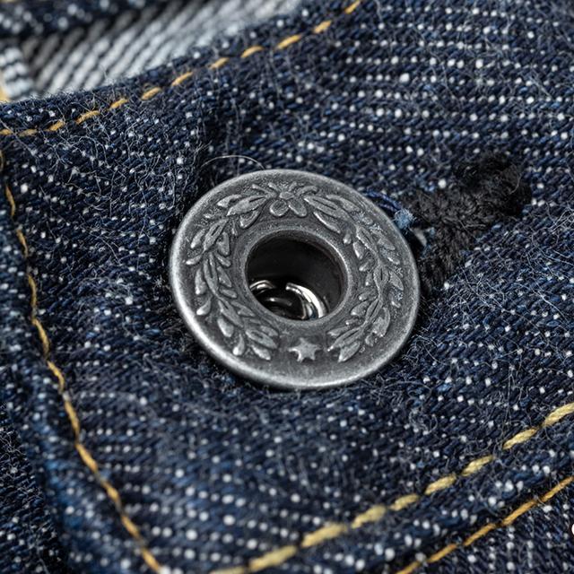 WORKERS/ワーカーズ Lot 801XH, Straight Jeans 14.7 oz, Indigo Raw Denim, American Cotton 100%｜morleyclothing｜06