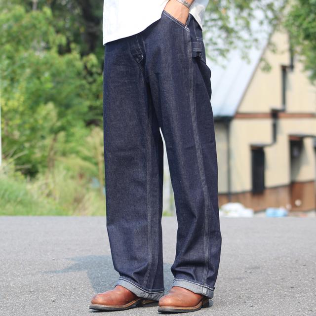 WORKERS WORKERS/ワーカーズ SUPER BIG CAT Work Pants, 10 oz Indigo
