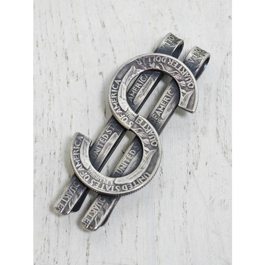 ☆予約商品 Phenomenon Beyond Description フェノメノン ビヨンド ディスクリプション MONEY CLIP DOLLAR #B マネークリップ PBD-0154 コイン シルバー｜morning-glow