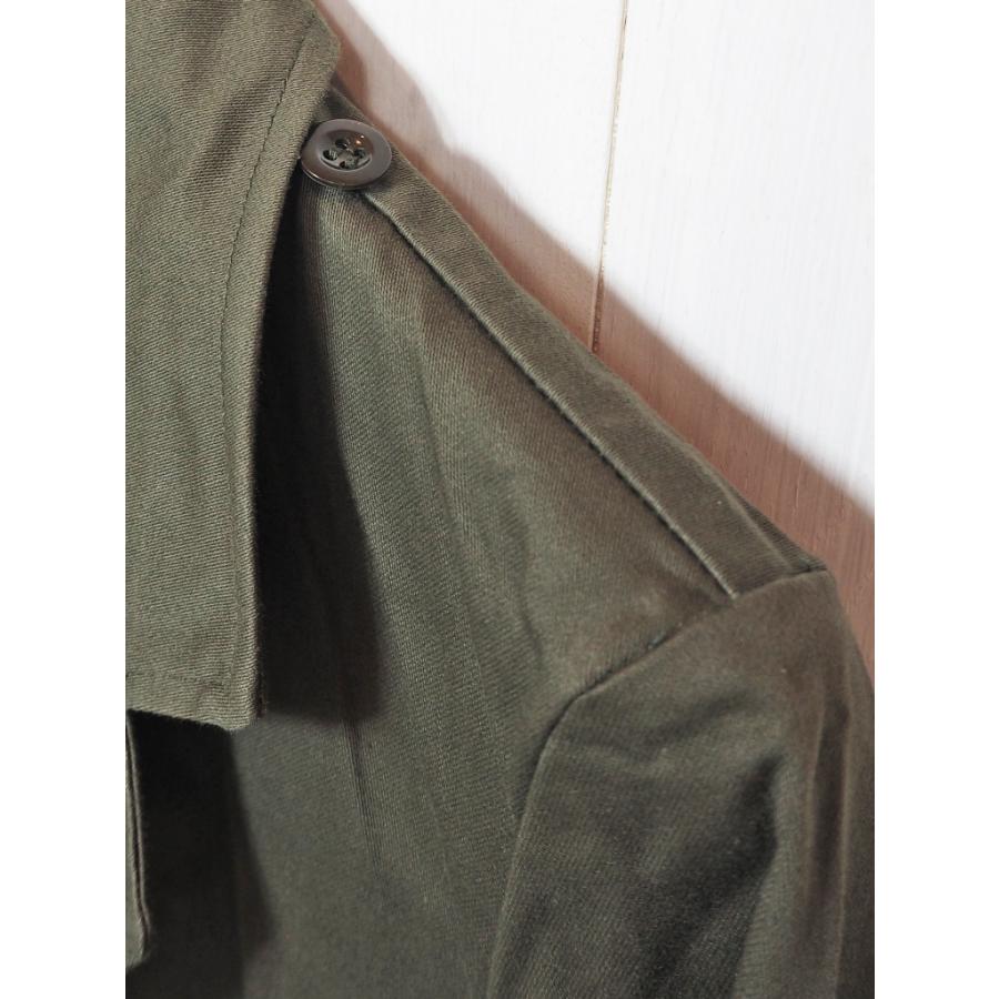 Tactical(タクティカル) DEADSTOCK DUTCH MIL. WORK COAT デッドストック オランダ軍ワークオート (オリーブ) /ミリタリー/ アウター / メンズ / 軍モノ / 長袖｜morning-glow｜07