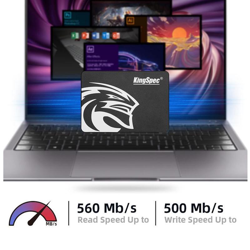 Kingspec-デスクトップPCおよびラップトップ用の内部ハードディスクドライブ,sata 3, 2.5インチ,512GB, 256GB, 240G｜moro-shop｜02
