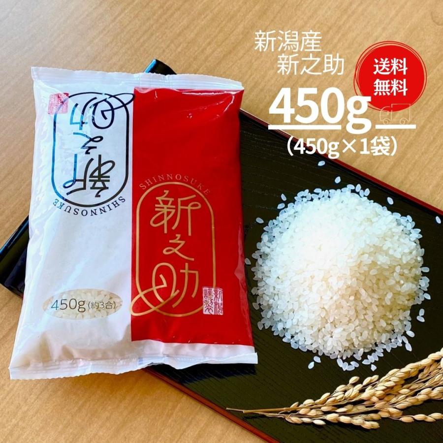 米 お米 450g 新之助 新潟米 送料無料 ポイント消化 ワンコイン 令和4