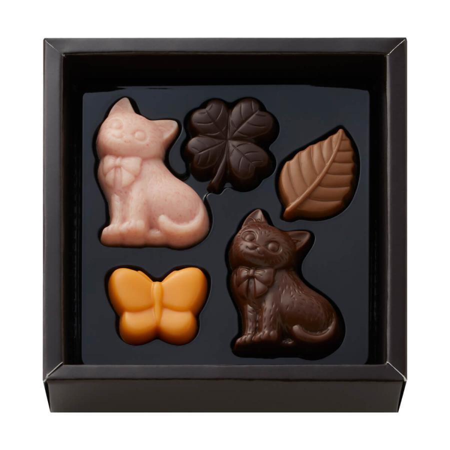 モロゾフ（Morozoff） ショコラな猫 のんびり屋のクウ 5個入