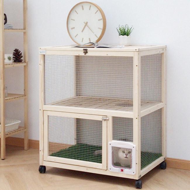 猫の別荘　キャットケージ２層ネコハウス 別荘 猫部屋 繁殖 アパート アパート ペット キャット別墅 猫のクライミング棚 通気 無臭 ケージ アパート 猫の別荘　キャットケージ２層ネコハウス 別荘 猫部屋 繁殖 ペット キャット別墅 猫のクライミング棚 通気 無臭 ケージ
