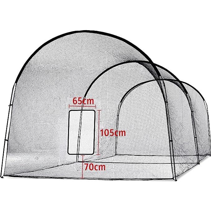 Kapler バッティングゲージ 野球バッティングゲージ 6.7x3.5x3m バッティングゲ 7ｍ 長さ ｘ3ｍ 高さ ｘ3 6ｍ 幅