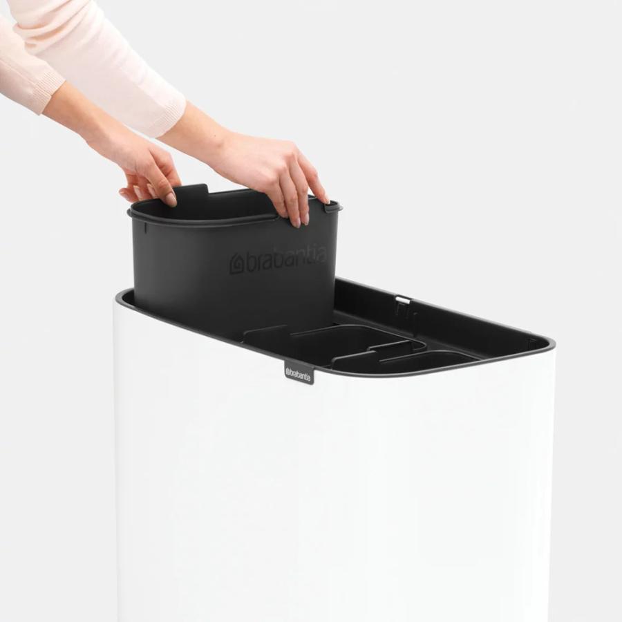 ゴミ箱 プッシュ式 ブラバンシア brabantia Bo タッチビン ダストボックス 11L ×3 高級感 インテリア 分別 海外製 ベルギー｜mos-mart｜20