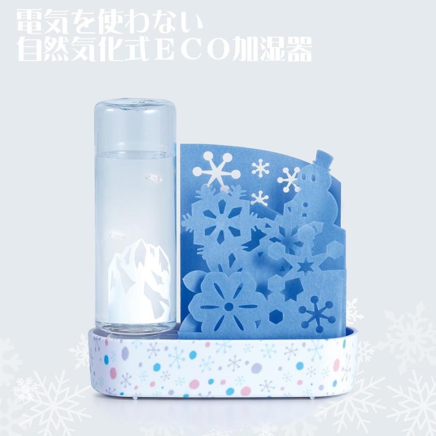 自然気化式 ECO加湿器 繰り返し 使える エコ 北欧 おしゃれ うるおい雪花 ブルー ULY-YB-TB セキスイ 積水樹脂｜mos-mart｜05