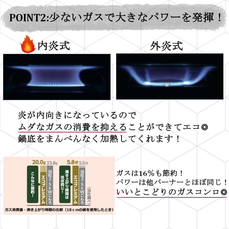 イワタニ カセットコンロ カセットフー エコプレミアム2 計3点セット 鉄板焼き ジュニアたこ焼き プレート 岩谷産業 コンロ 焼き肉 BBQ ホームパーティ｜mos-mart｜17