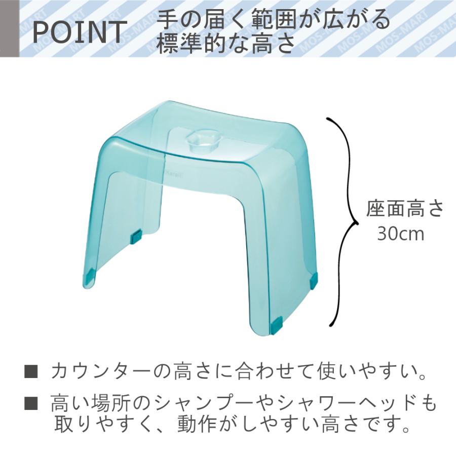 下から出る マグネット ディスペンサー ずれ落ち対策済 3種 ＆ カラリ バスチェア 30H 手桶 湯桶 計6点セット リッチェル 腰かけ 浴用品 洗面器 バスツール 桶｜mos-mart｜18